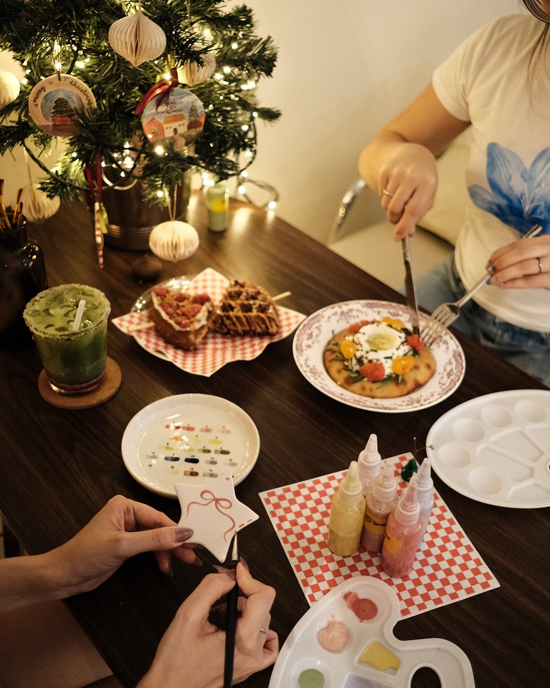 [Pop-Up at romme.] Christmas Ornament Pottery Painting