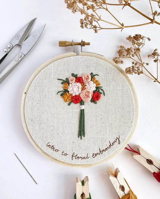 Introduction to Floral Embroidery (Beginner)